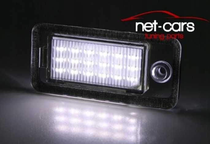 Lampki, podświetlenie rejestracji Audi Q5 A4 A5 A6, SKODA, VW