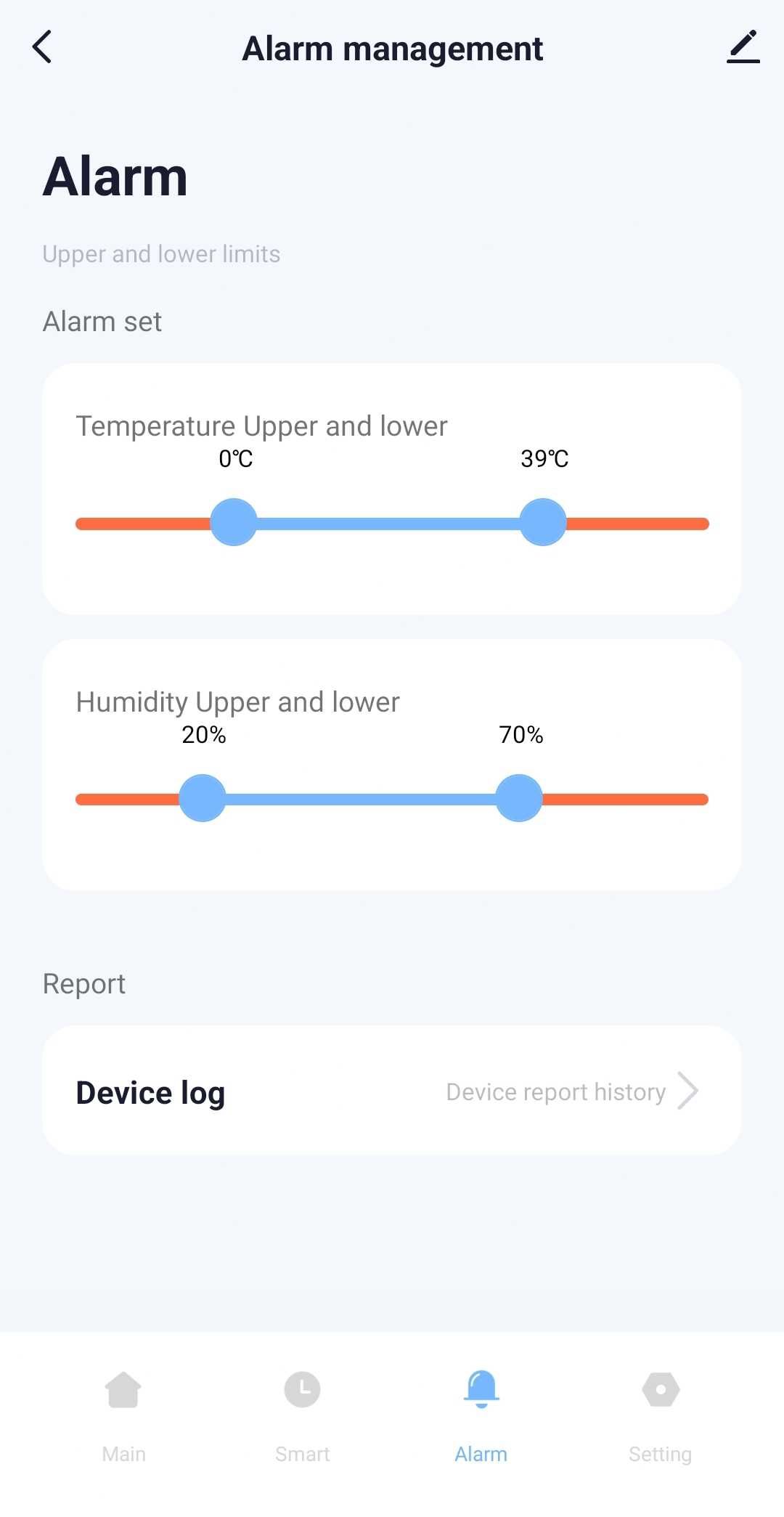 Termometr Higrometr czujnik WIFI Tuya SmartLife
