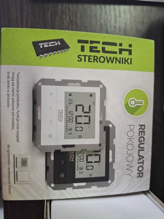 Sterownik F-4z v1 Dwustanowy regulator pokojowy doramkowy