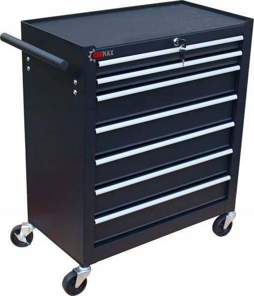 Шкаф Тлежка ящик для инструментов CARMAX в чорному кольорі