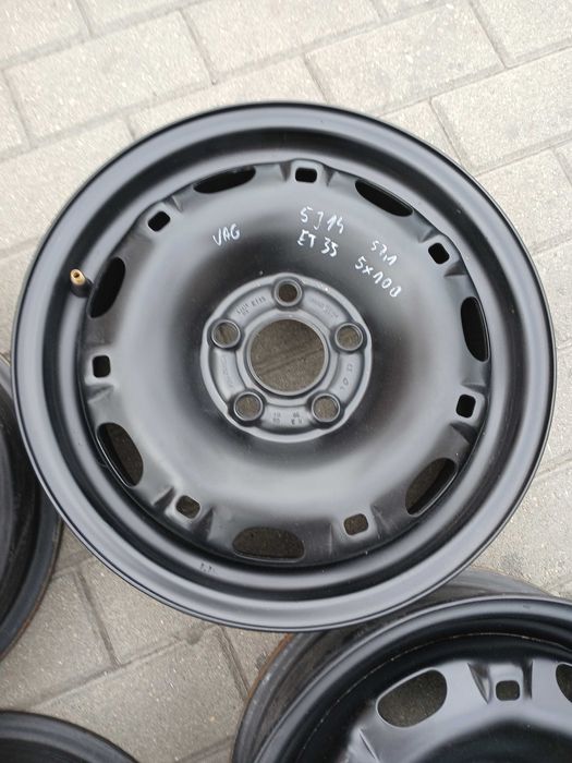 Felgi stalowe VW Skoda Seat 5j14 et 35 ch 57,1 oryginalne