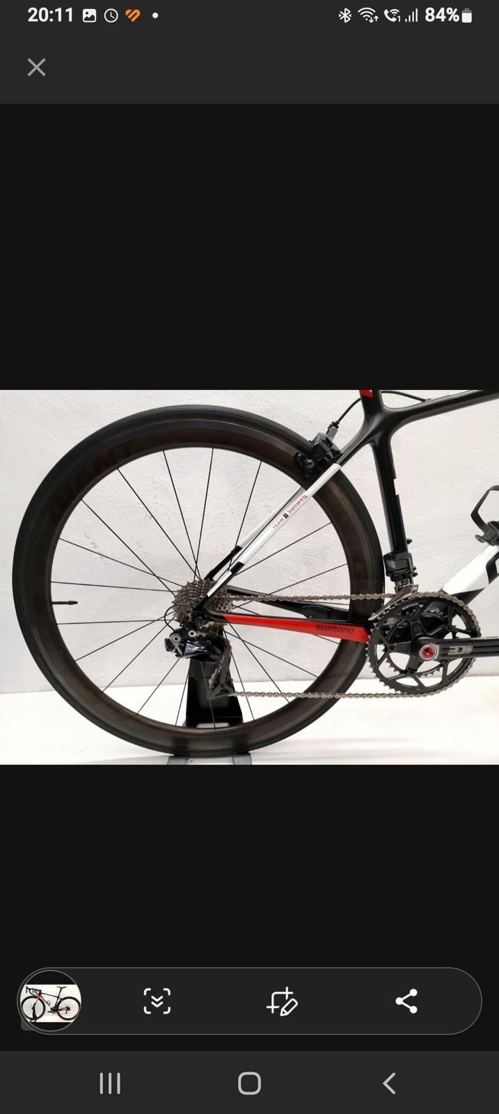 Giant SUNWEB 47, carbon 6,2 kg, Schimano DI2