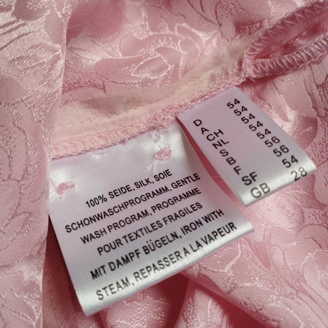 Damska koszula jedwabna plus size 54