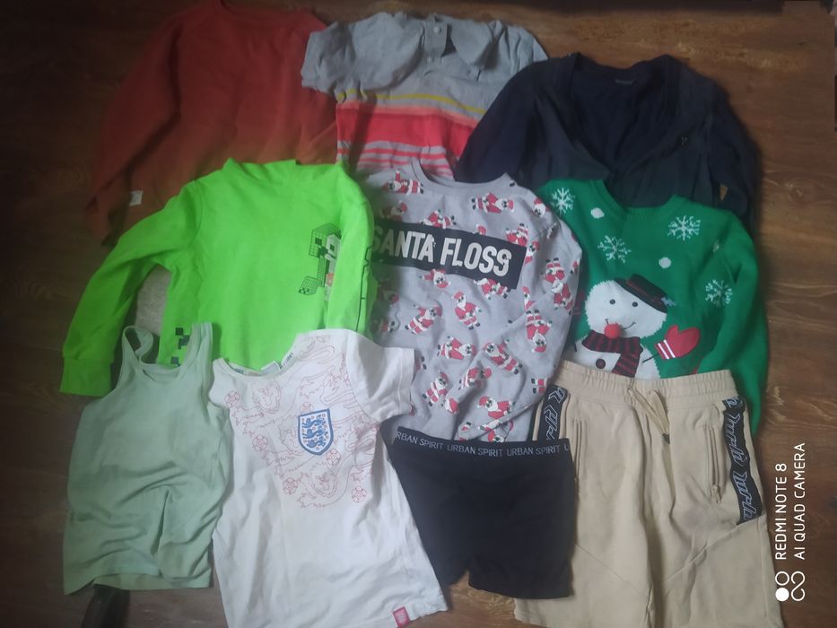 Пакет вещей на мальчика 5-6-7 лет