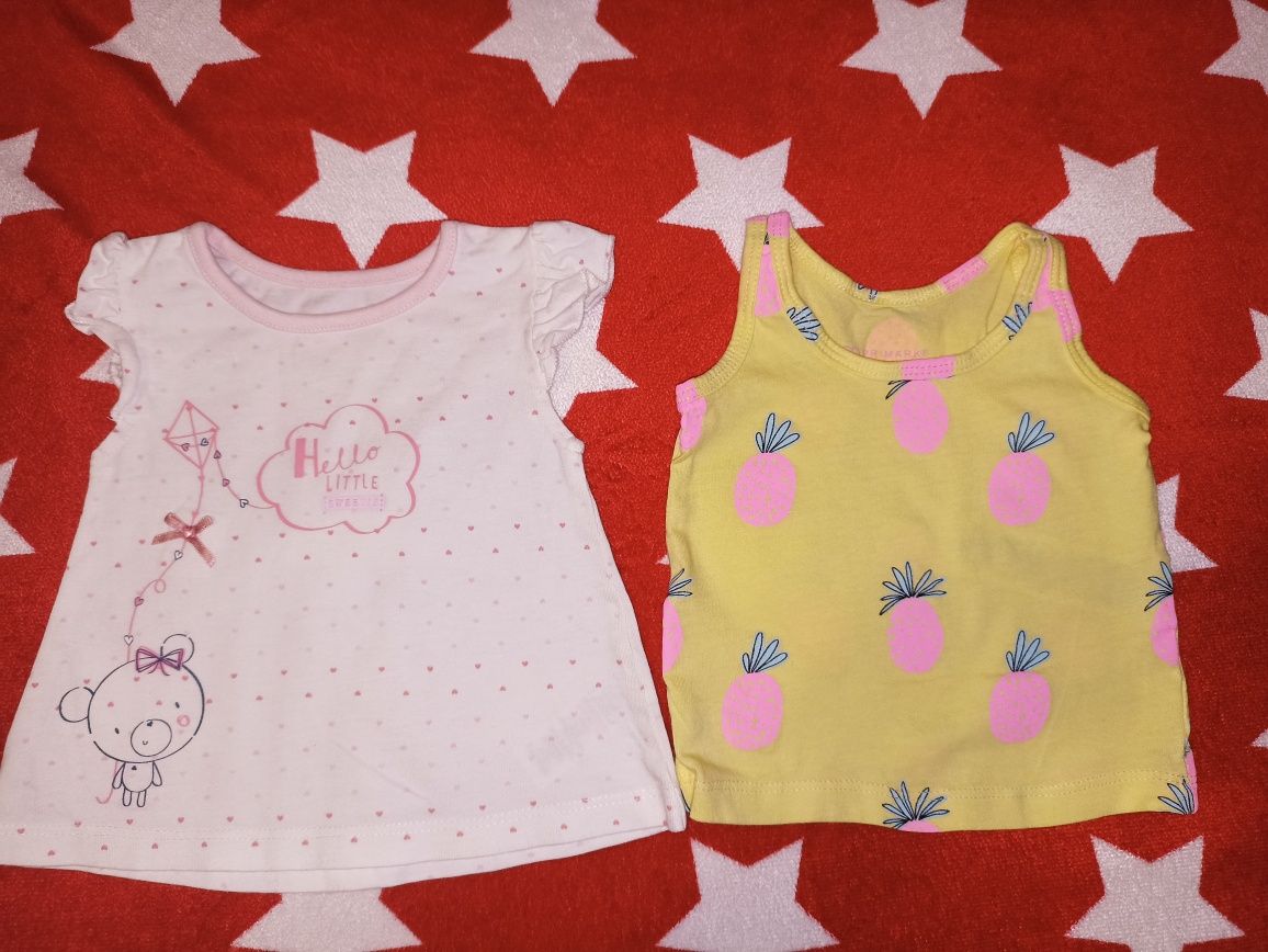 Літній одяг на новонароджену. Летние вещи на девочку 0-3 месяца.