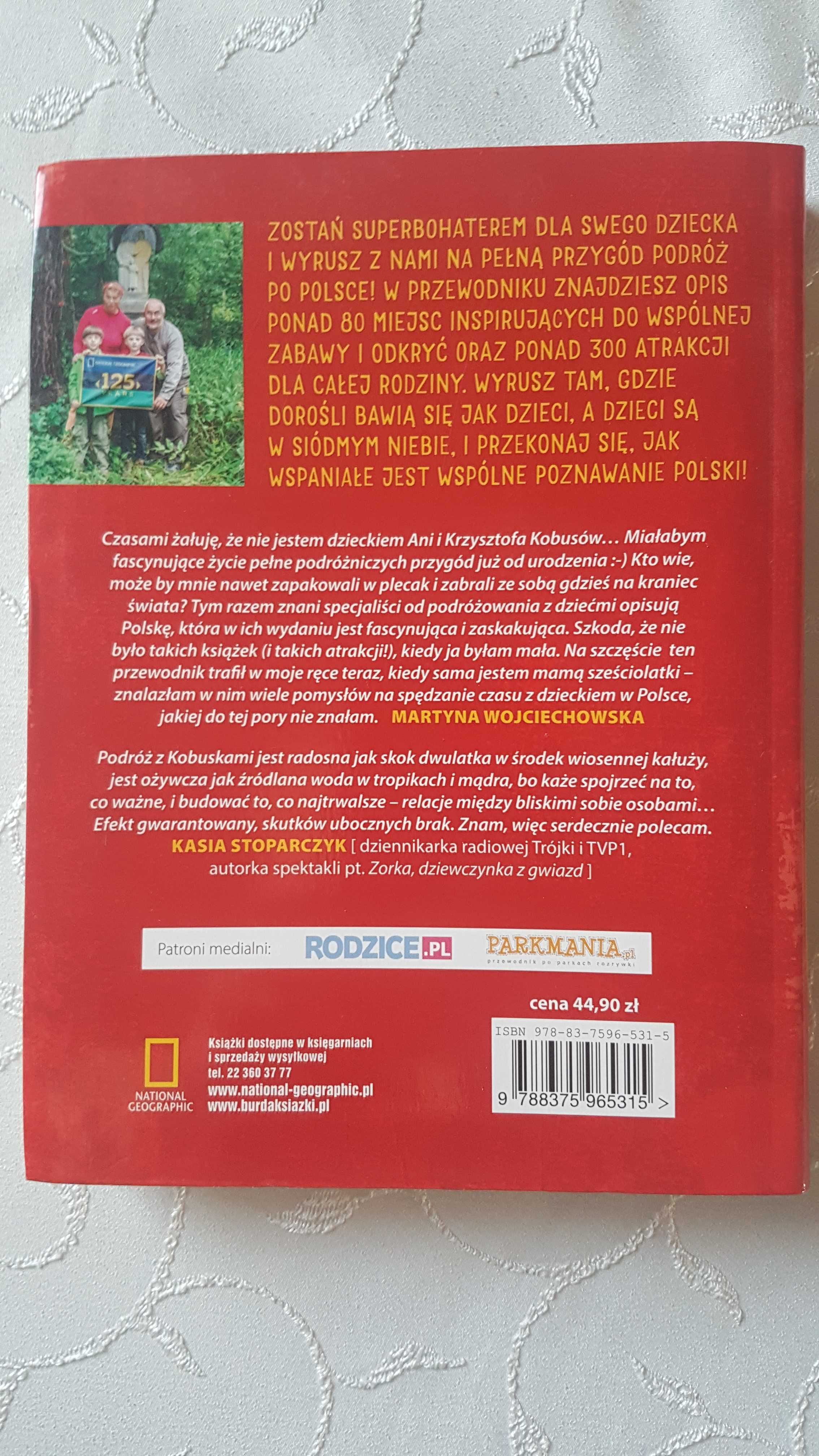 Książka "Polska pełna przygód " Anna i Krzysztof Kobusowie