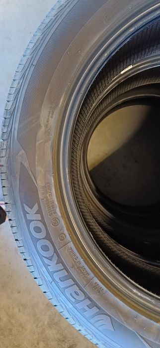 Opony letnie Hankook, demontaż z nowego auta, 255/55R19