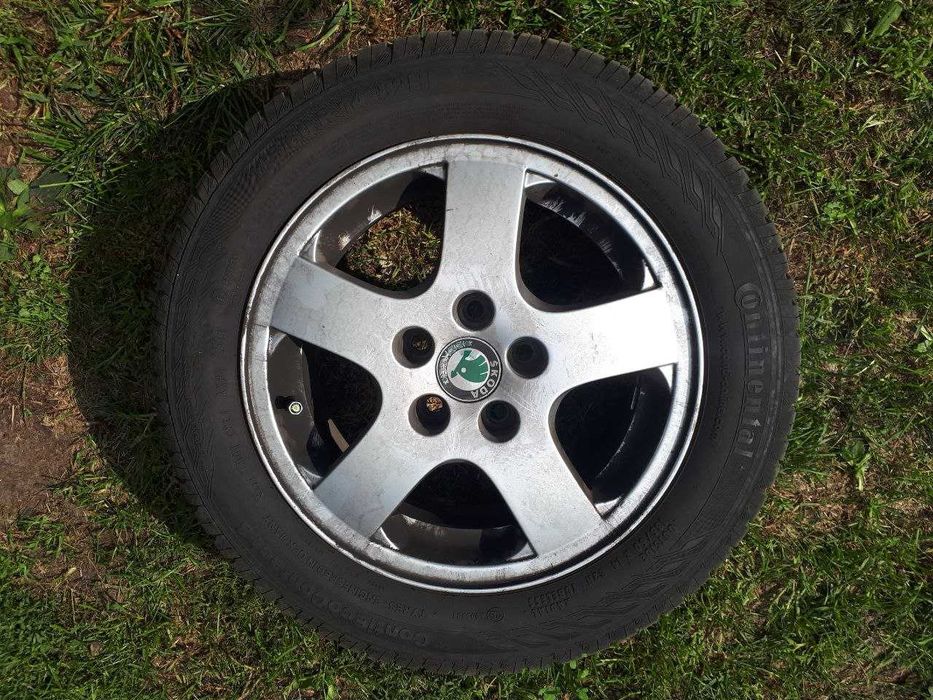 Диски Skoda Fabia з шинами