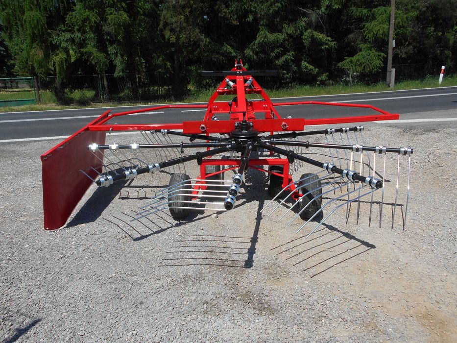 zgrabiarka 3,5m karuzelowa *tandem *wom GRATIS *duże koła WZMOCNIONA !