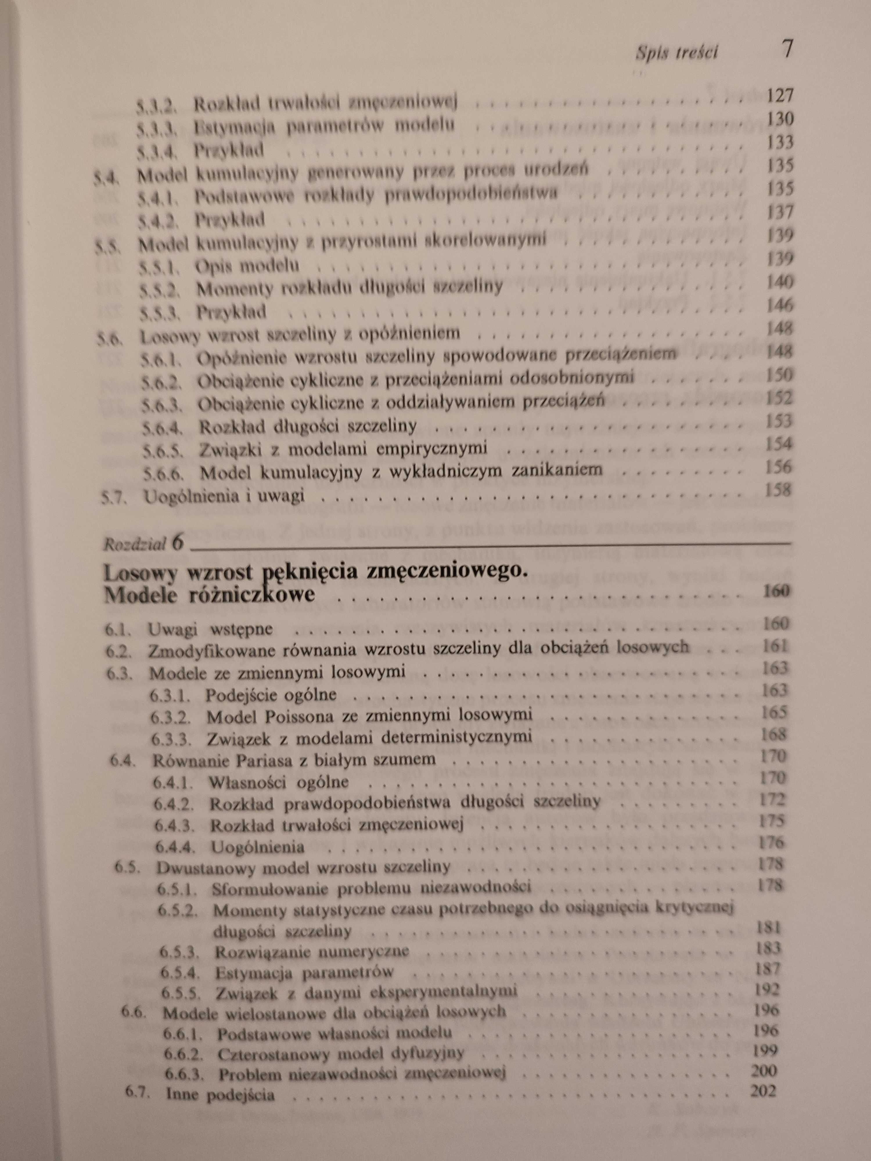 Sobczyk K. Stochastyczne modele zmęczenia materiałów