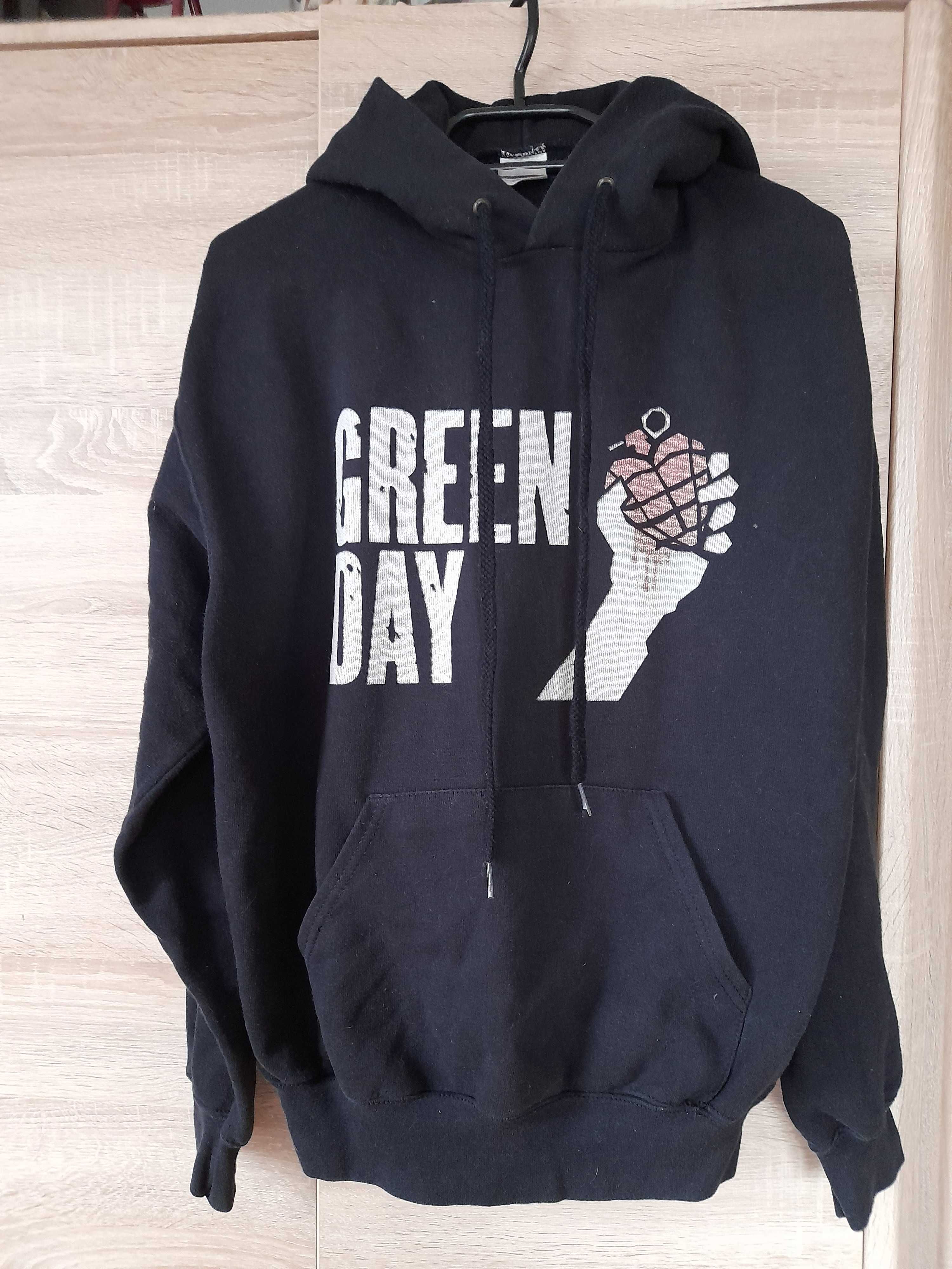 Bluza GREEN DAY, czarna z kapturem, rozmiar M Uwaga-obniżka ceny!