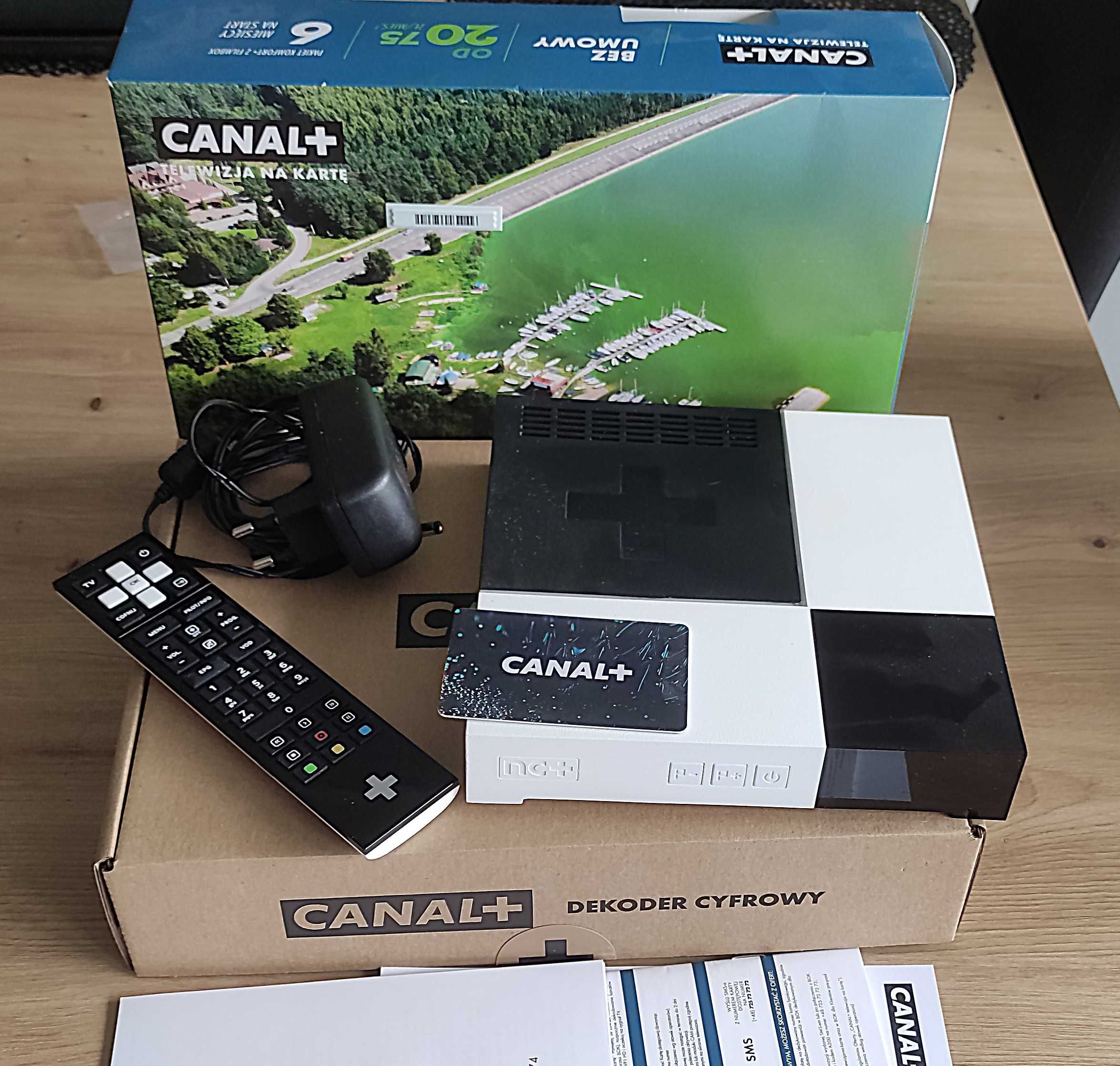 Dekoder Canal+ Sagecom DSIW74 z usługą telewizja na kartę