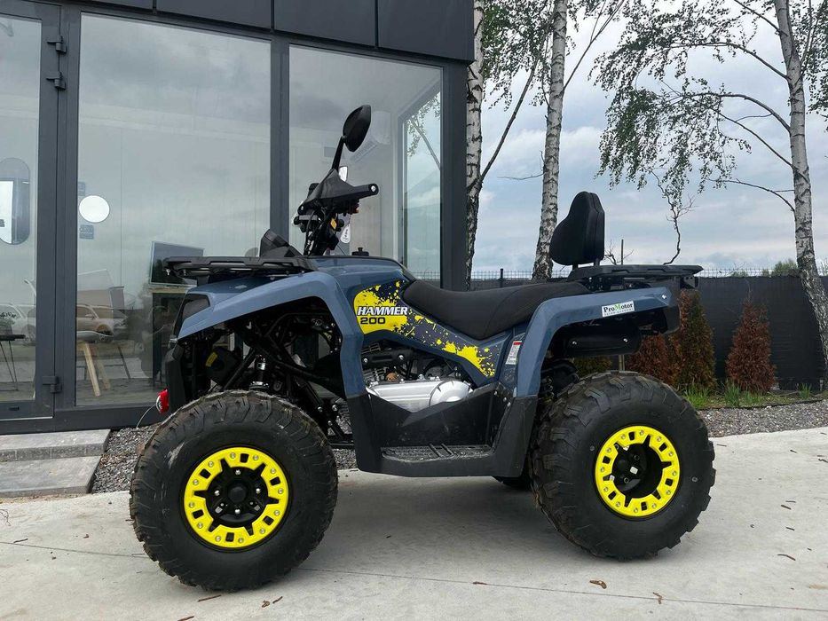 Quad HAMMER MIKILON 200/ Homologacja / wyciągarka / raty