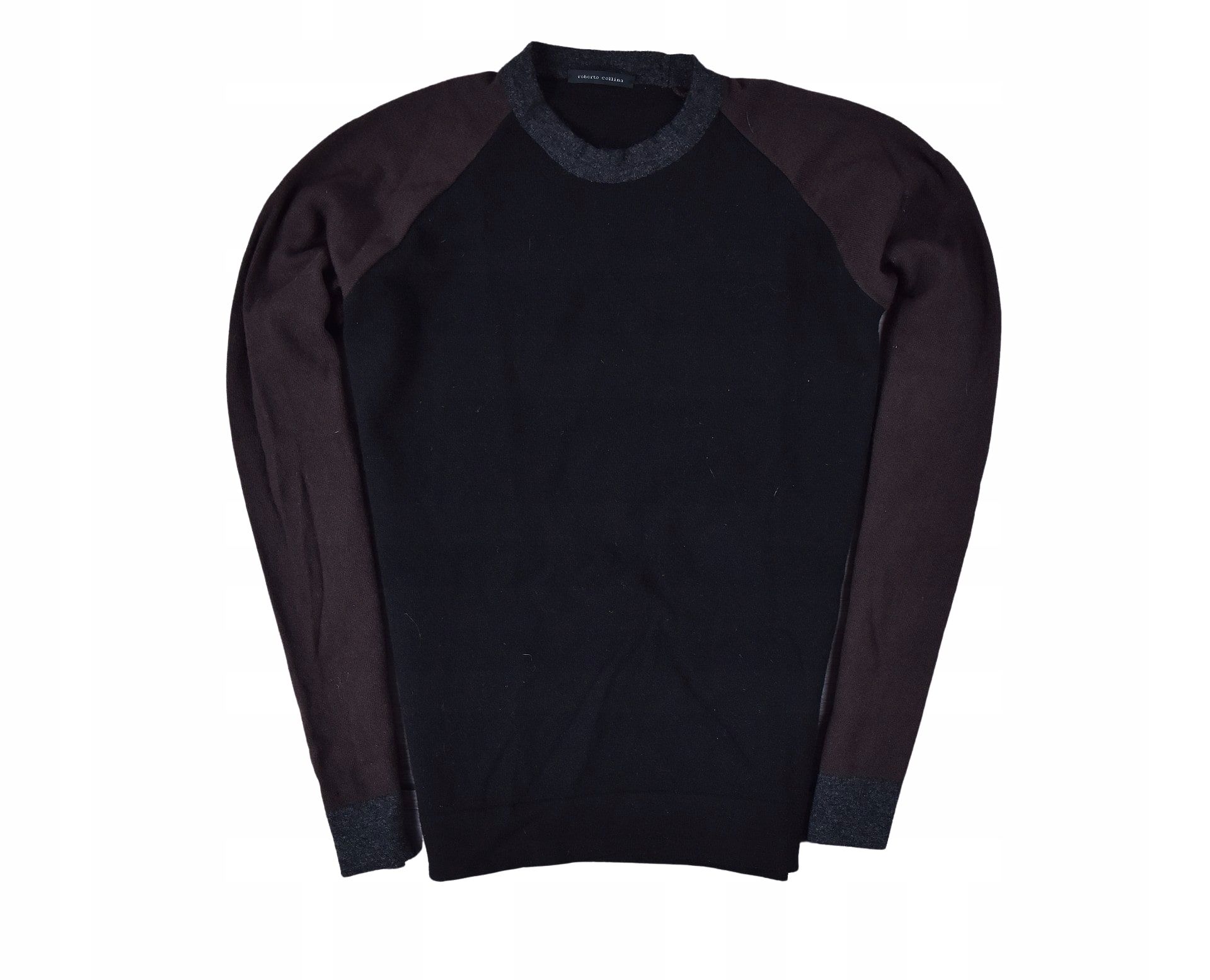 Roberto Collina Męski Sweter Wool Made In Italy M