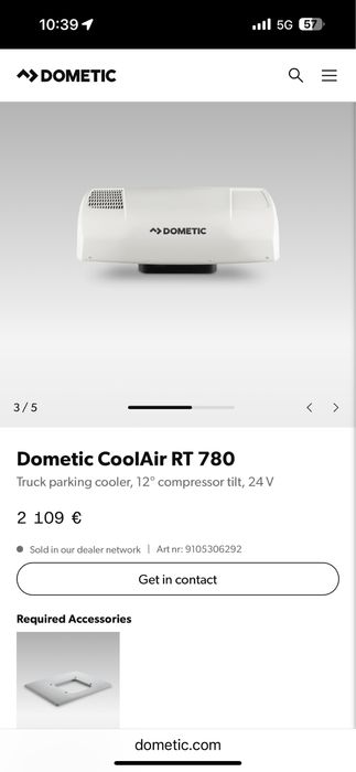 Ar condicionado 24 v DOMETIC