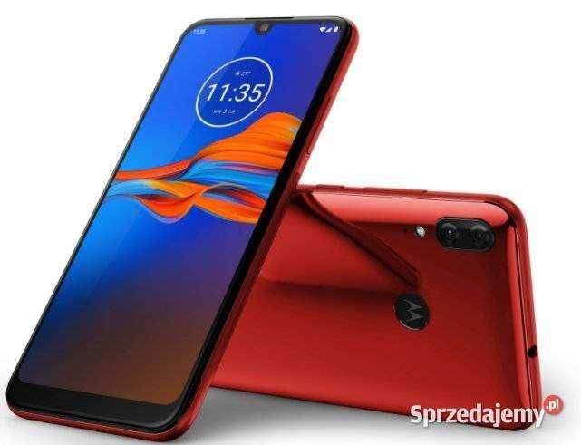 Motorola e6 plus - uszkodzony smartfon, 1 właściciel