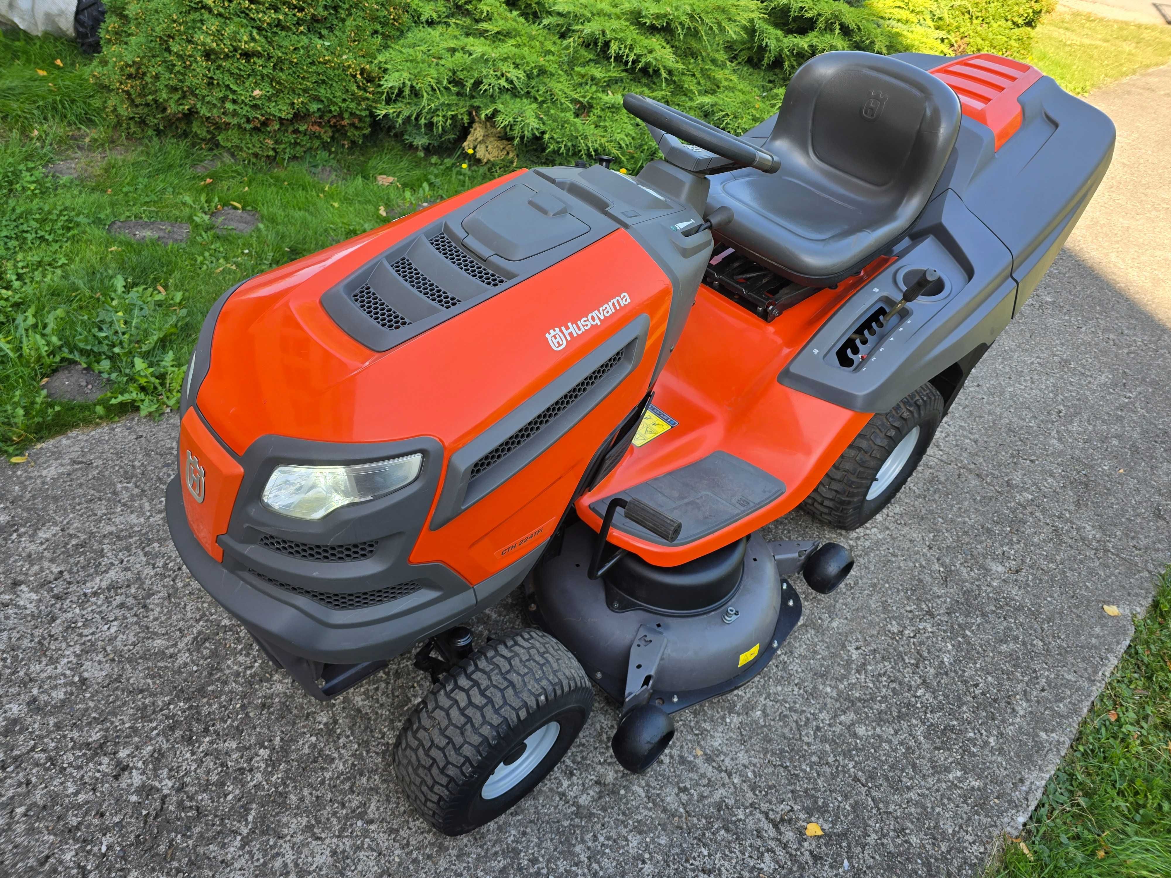 Traktorek kosiarka Husqvarna 22KM v-ka B&S 3in1 Oryginał Stan POLECAM