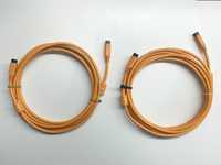 2x Tether Tools Cabo FireWire 800 - 9 / 9 Pin - 4,6m (USADO)