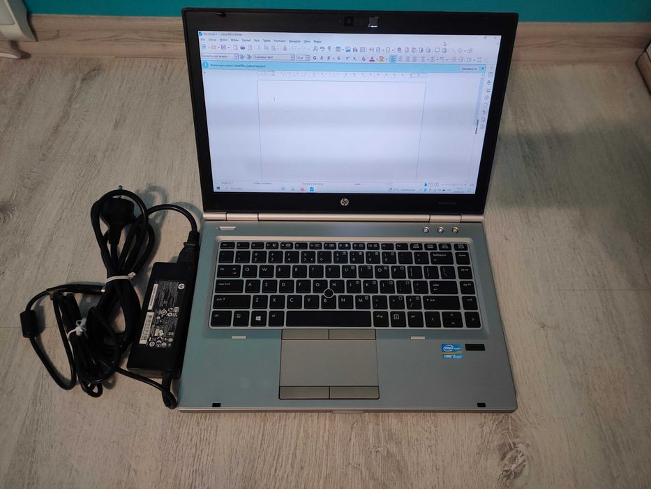 HP Elitebook 8470p i5 4x3,3GHz turbo, 8 GB RAM, SSD 120 + zasilacz