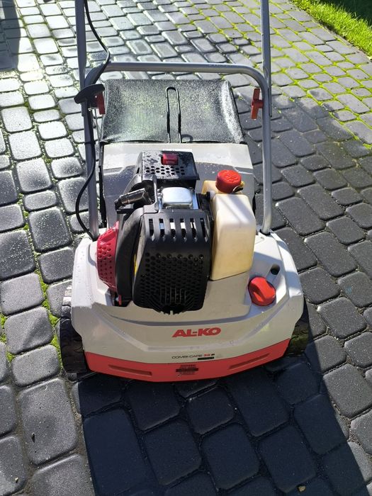 WERTYKULATOR Spalinowy AERATOR do trawy AL-KO 38 cm 2 WAŁKI 3w1 + KOSZ