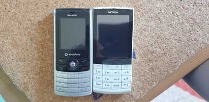 Telemóveis Nokia e Sharp para peças
