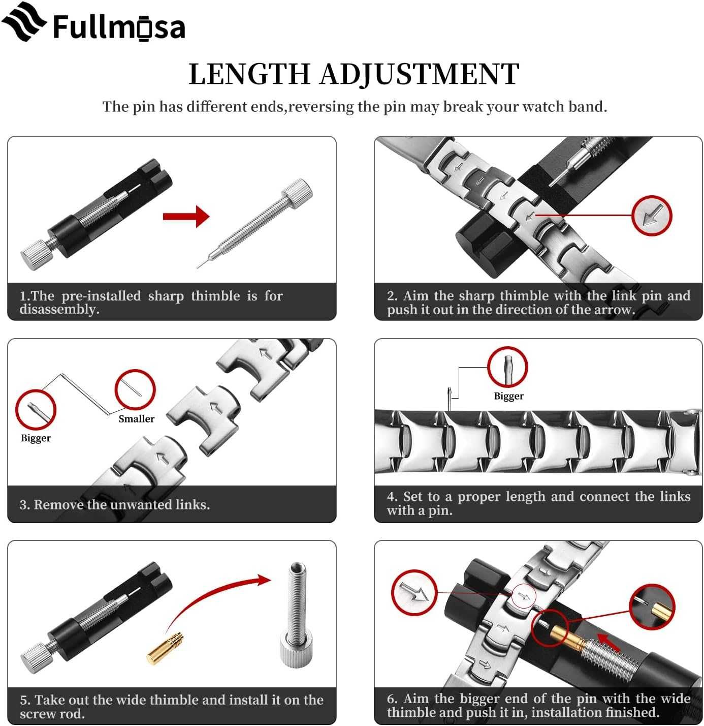 Fullmosa bransoleta do Apple Watch SE2 10 9 8 7/6 5 4/3 2 1 38/40/41mm