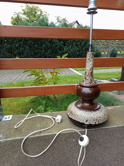 Podatawa Lampy stojacej vintage fat lava niemcy lata 60 70te