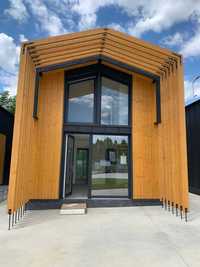 Dom trzy pokoje całoroczny 70 m2 energooszczędny drewniany MTB FOUR