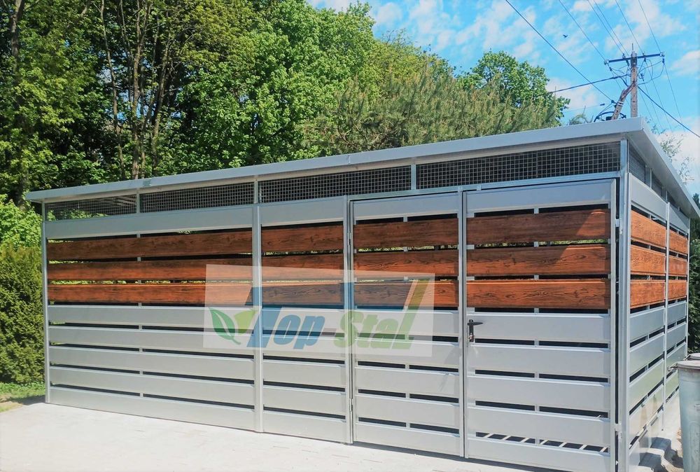 Wiata Śmietnikowa Rowerowa Schowek Narzędziowy Domek Ogrodowy Altana