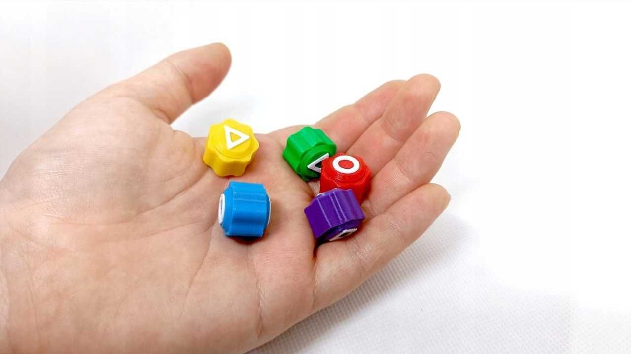Kości Gonggi Squid Game: gra kostki Gongi Conggi Kongi, 5 szt.
