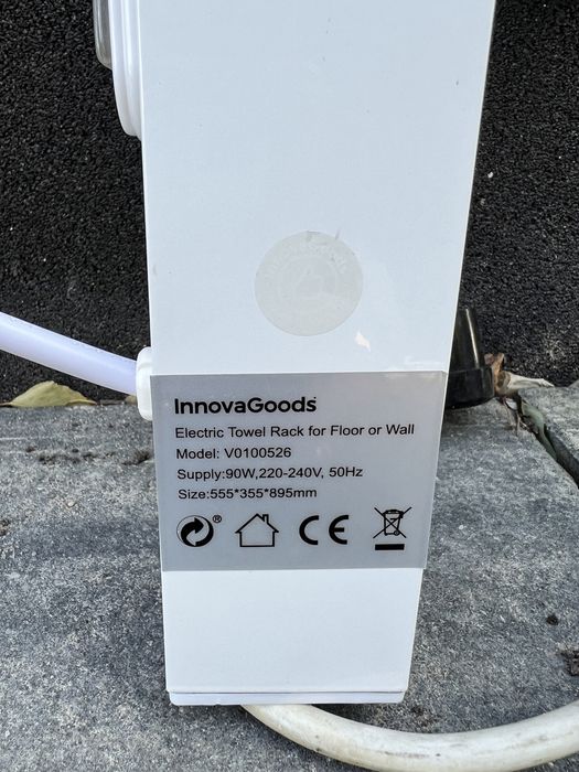 Elektryczny wieszak na ręczniki