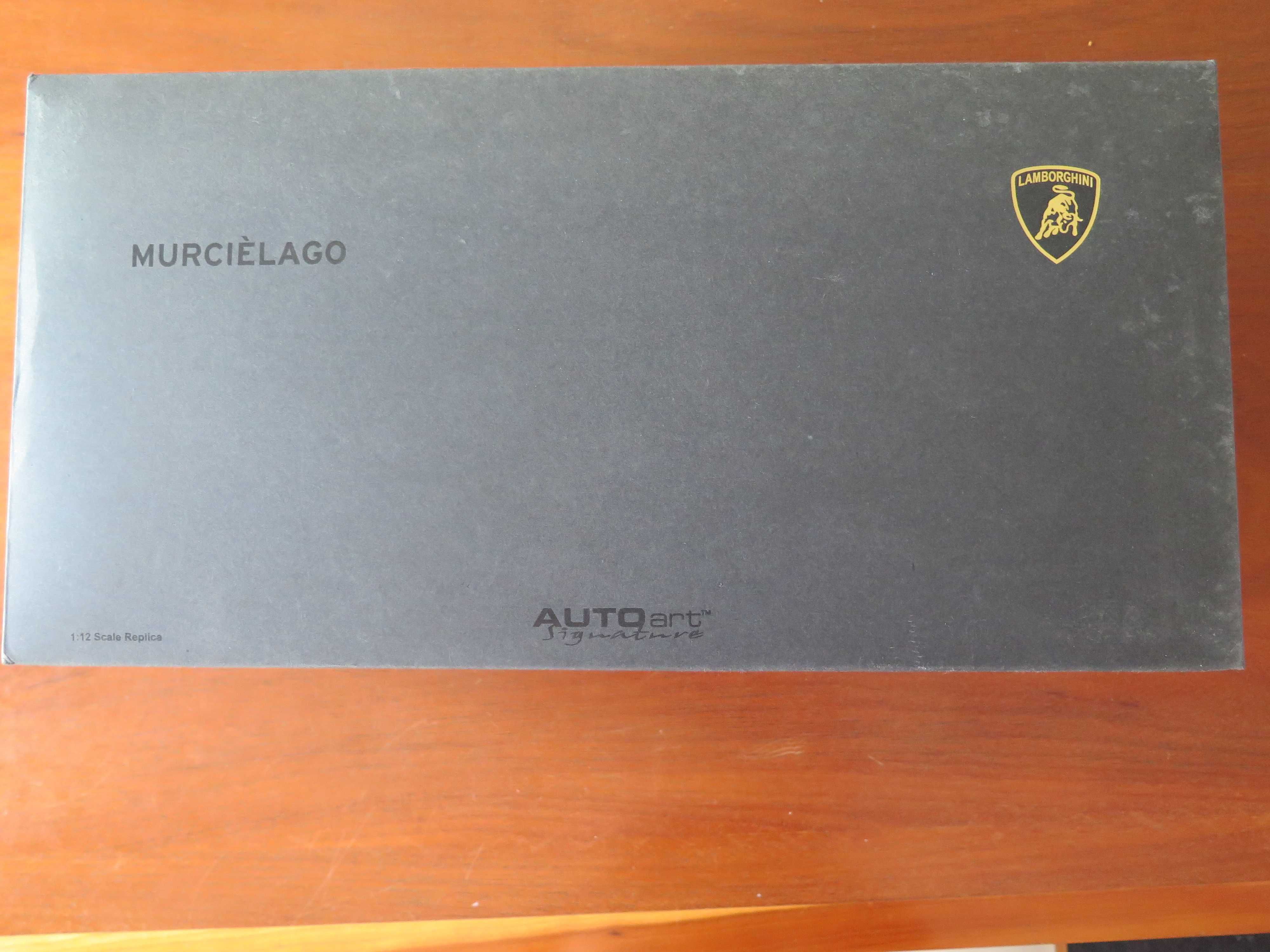 Lamborghini Murcièlago 1:12, peça para colecionador, AUTOArt Signature