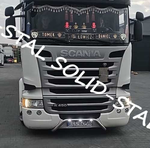 Orurowanie POD ZDERZAK / STAL NIERDZEWNA Scania R / S Nowy Stary Model
