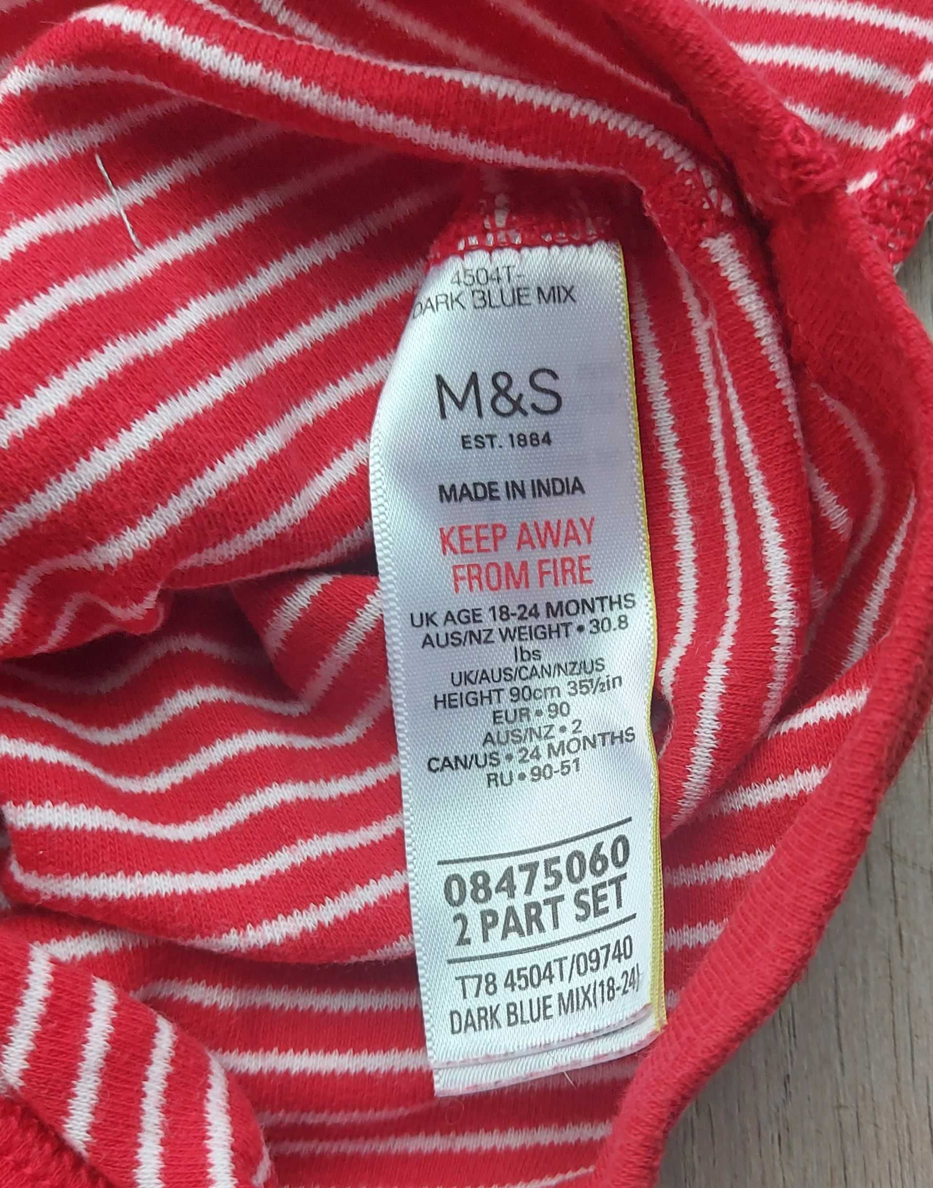 Body niemowlęce Marks&Spenser r.86