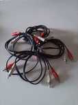 5 Cabos RCA / RCA de 1mt