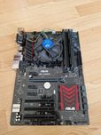Intel i5-4460 3.2-3.4Ghz/Материнська плата/16гб память Комплект для ПК