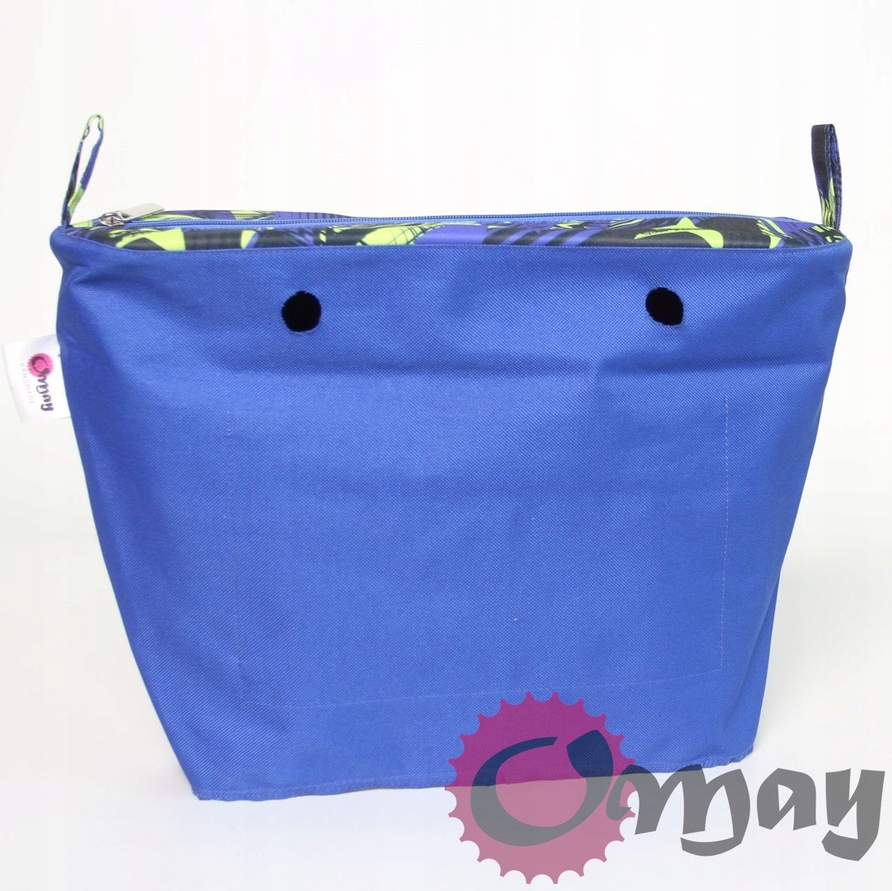 organizer OBAG STANDARD +kosmecztyka graffiti niebieski-limonka OMAY