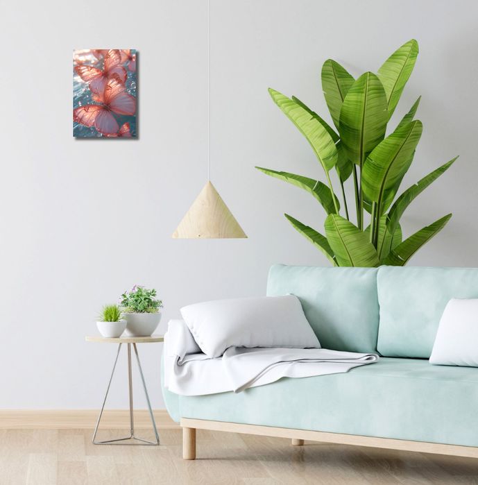 Obraz 20x30cm Świetliste Motyle