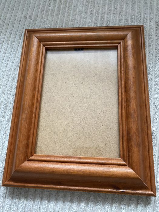 Drewniana ramka na zdjęcie Vintage