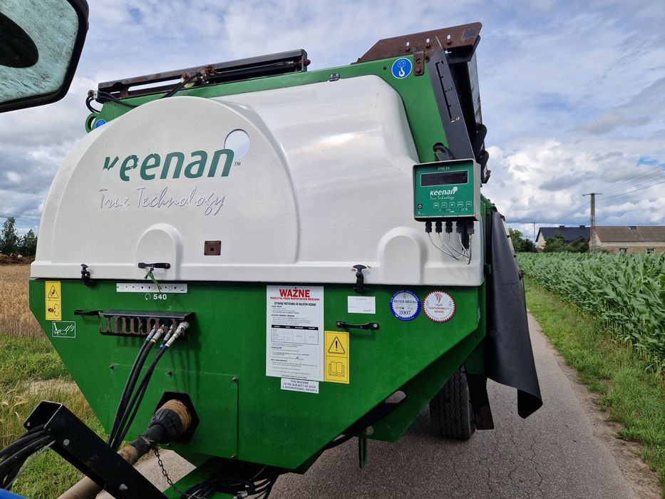 Wóz paszowy paszowóz keenan mech fiber 320