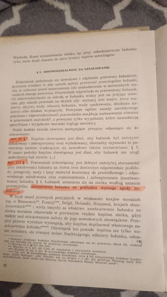 Sztauowanie ładunków okrętowych