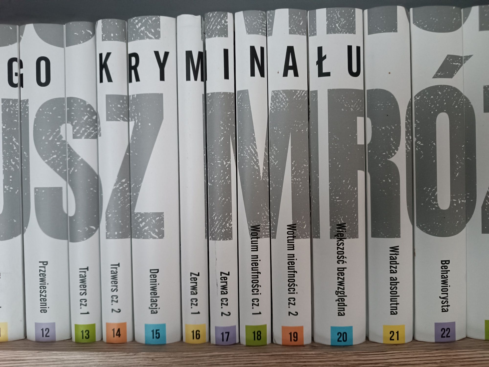 Seria 33 książek Remigiusza Mroza