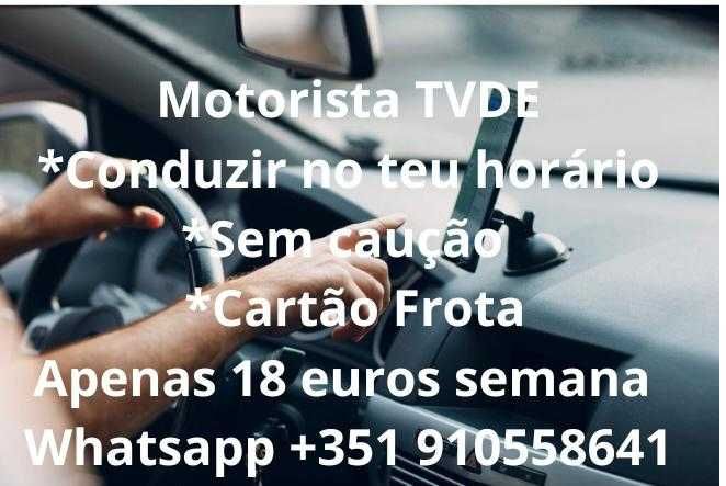 TVDE temos slots motorista com veiculo próprio.
