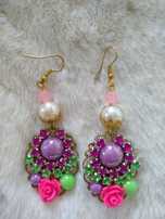 Brincos artesanais Vintage