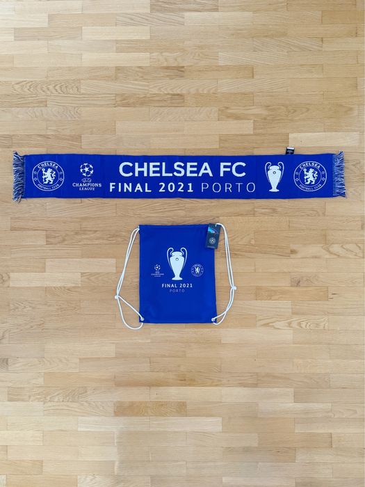2021 Champions League Final Chelsea Backpack&Scarf