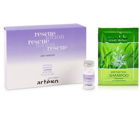 Artego Ampułki Przeciw Wypadaniu Rescue 8Ml+Gratis