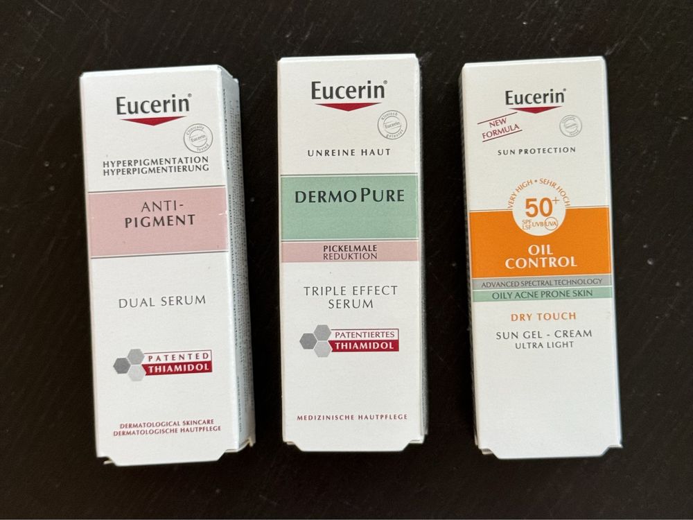 Eucerin zestaw próbek miniaturek