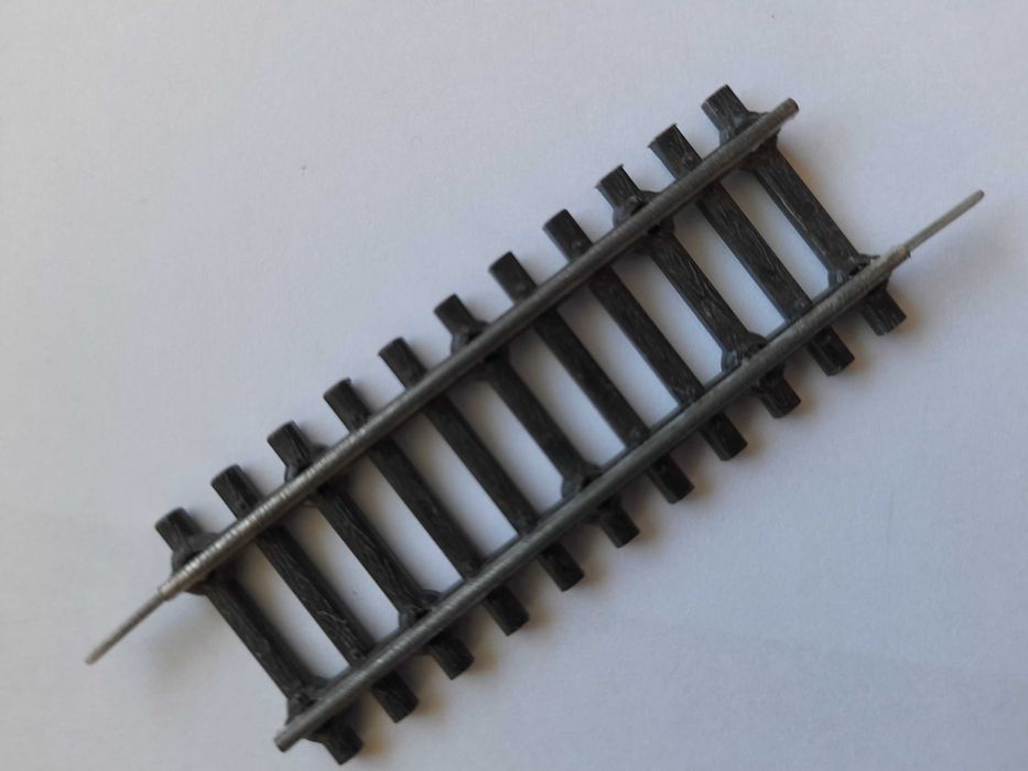 Kolejka TT – Tory krótkie proste o długości 57 mm - BTTB