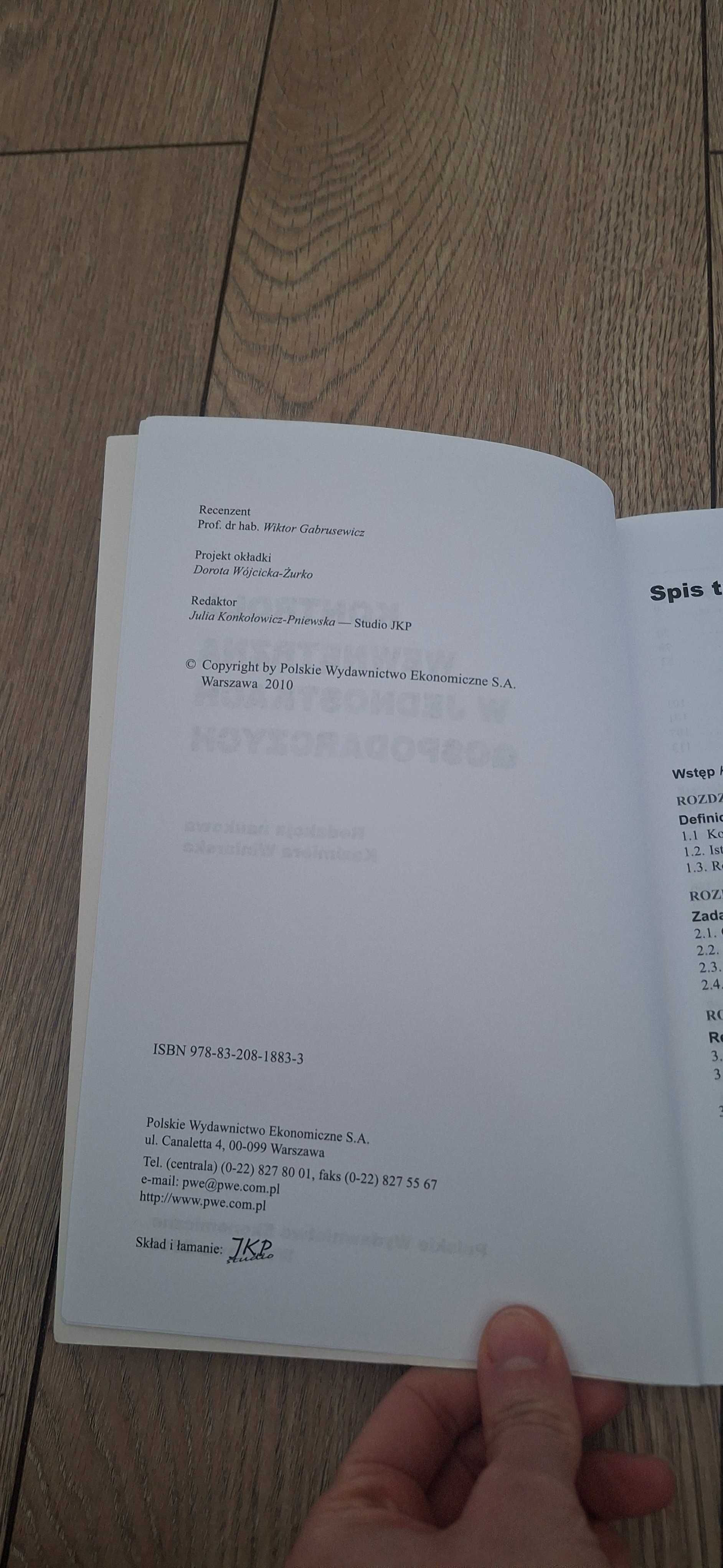 Kontrola wewnętrzna w jednostkach gospodarczych, Kazimiera Winiarska