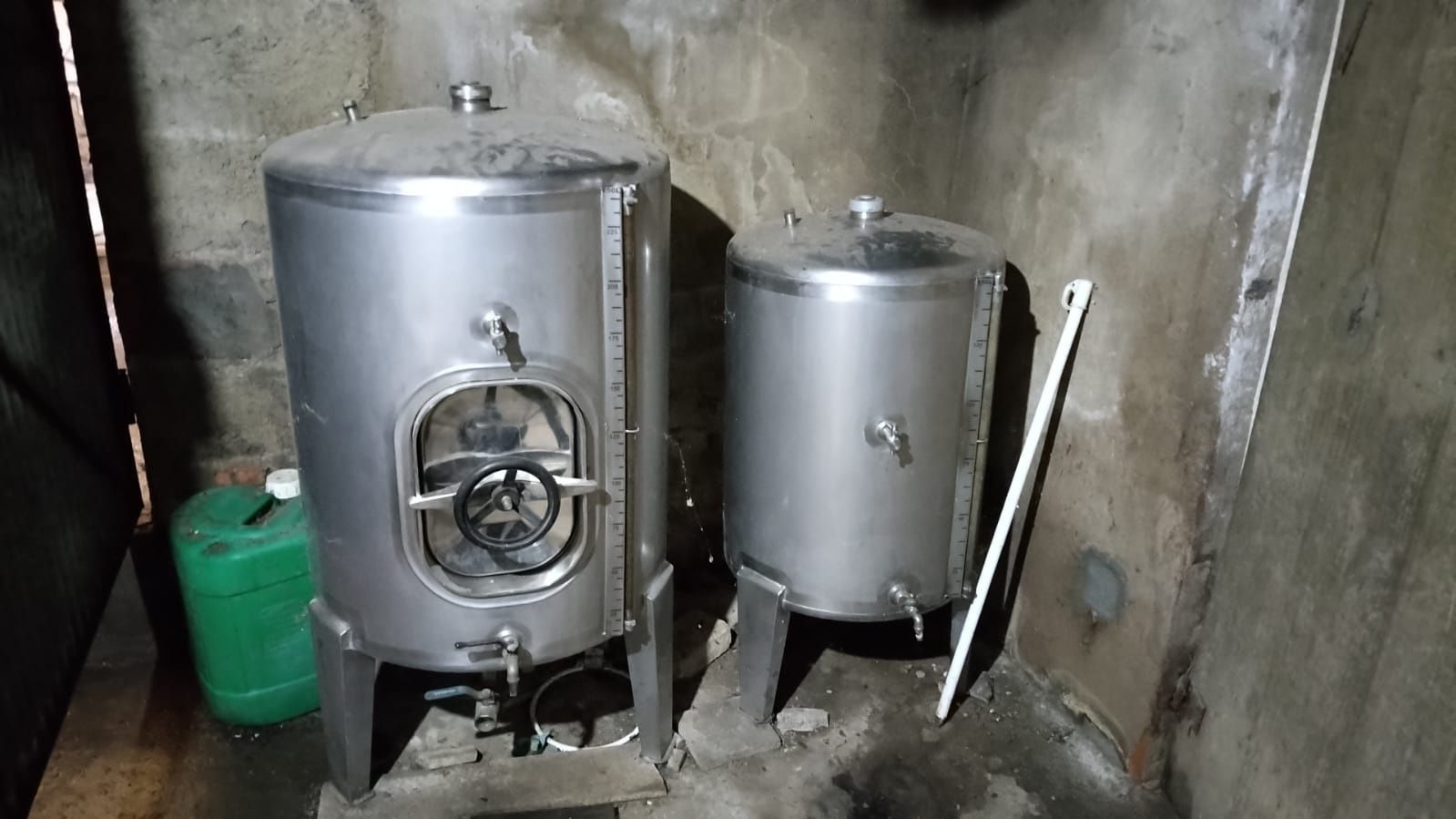 Vendo cubas inox
